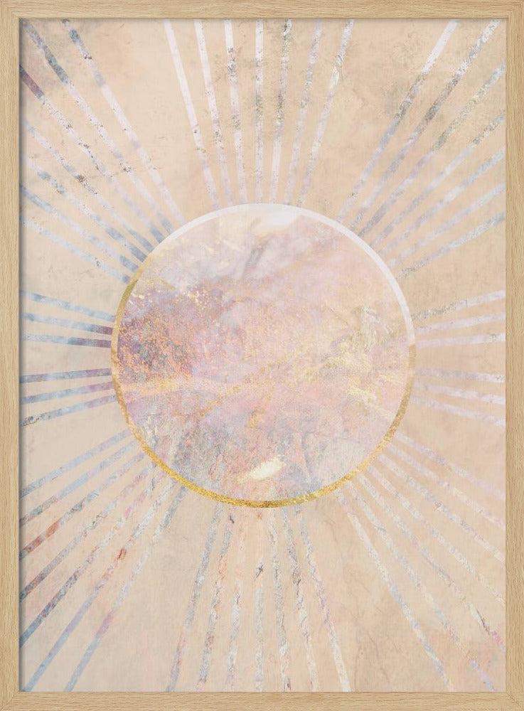 Boho Sonnenstrahlen | Poster