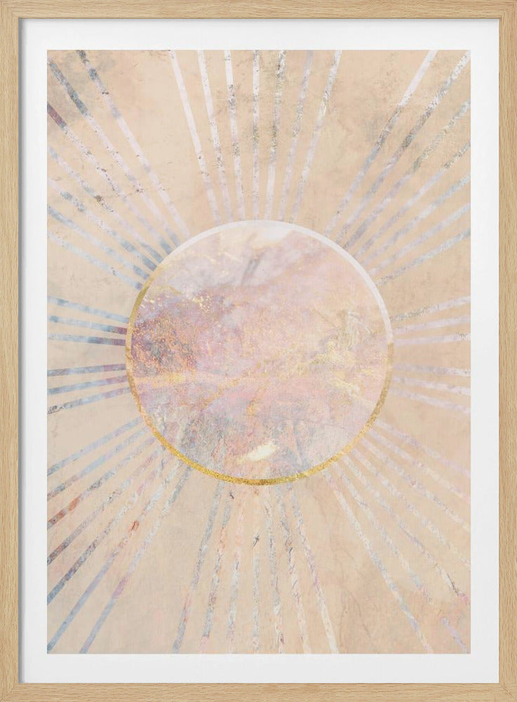 Boho Sonnenstrahlen | Poster