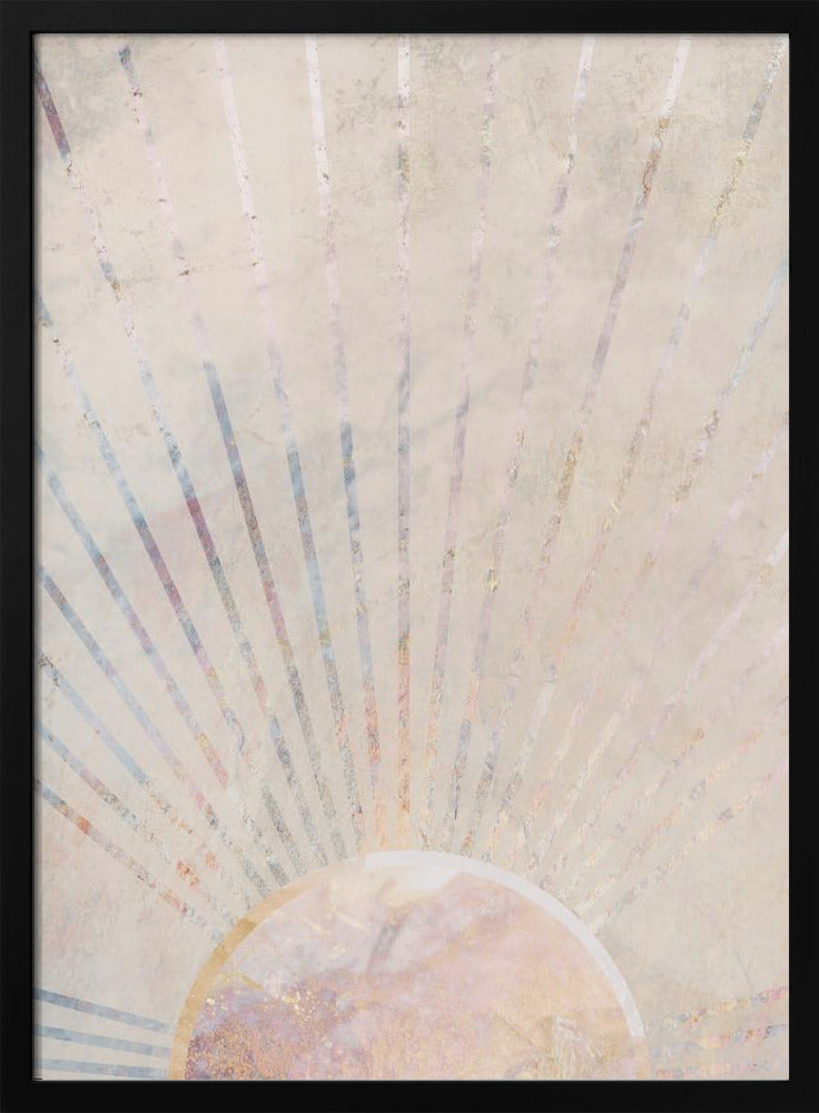 Boho-Sonnenstrahlen am Morgen | Poster