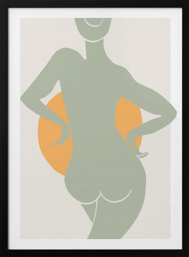 Grüne Frau | Poster