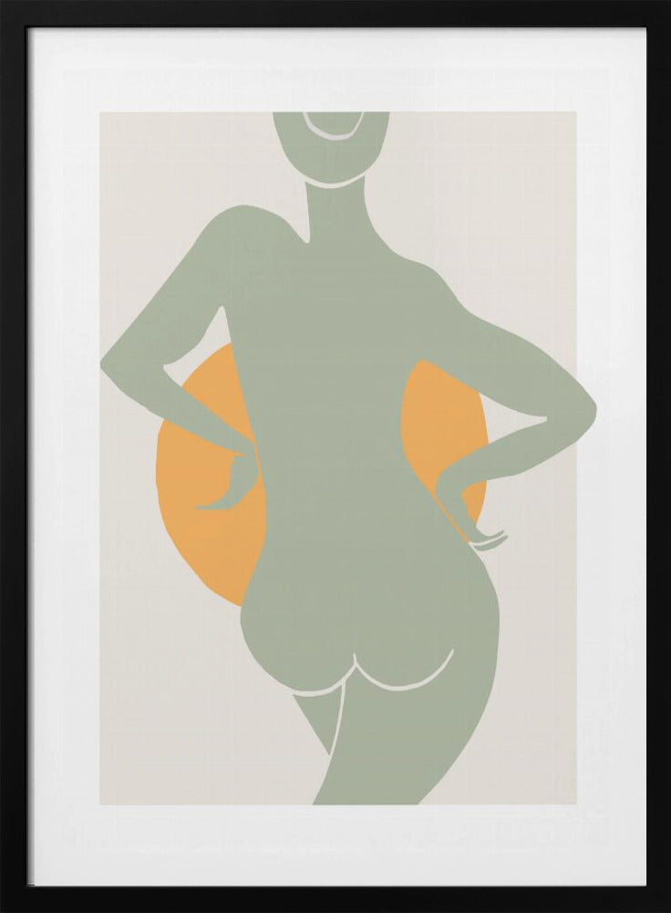 Grüne Frau | Poster