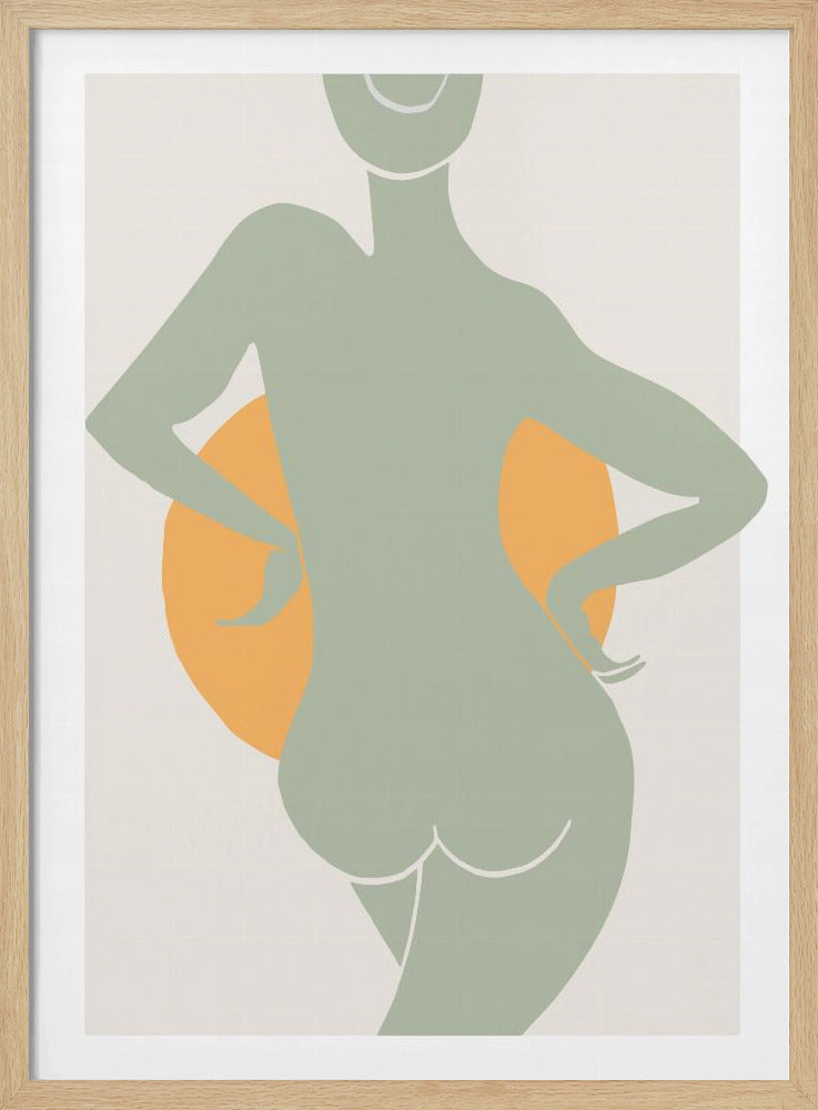 Grüne Frau | Poster