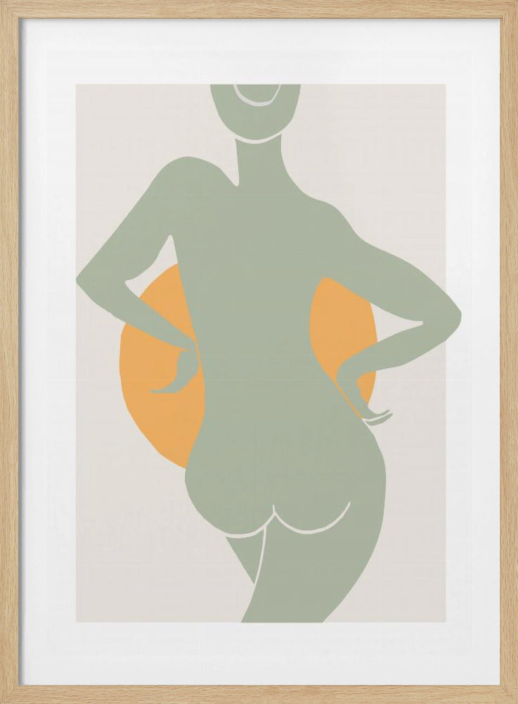 Grüne Frau | Poster