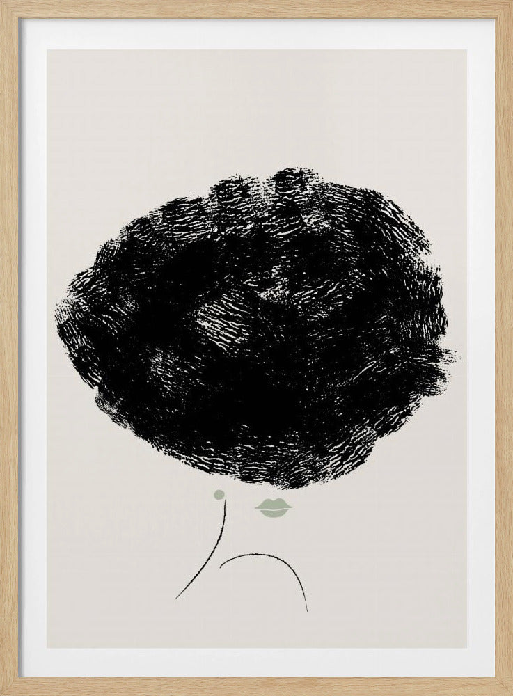 Grüne Lippen | Poster