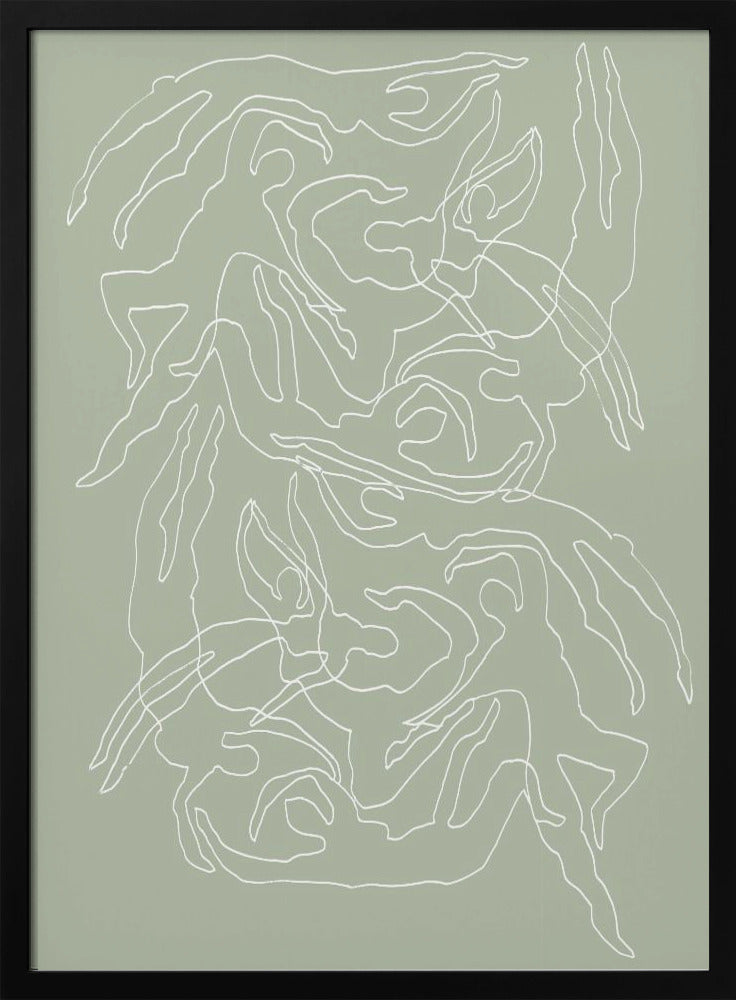 Schwimmer Grün | Poster