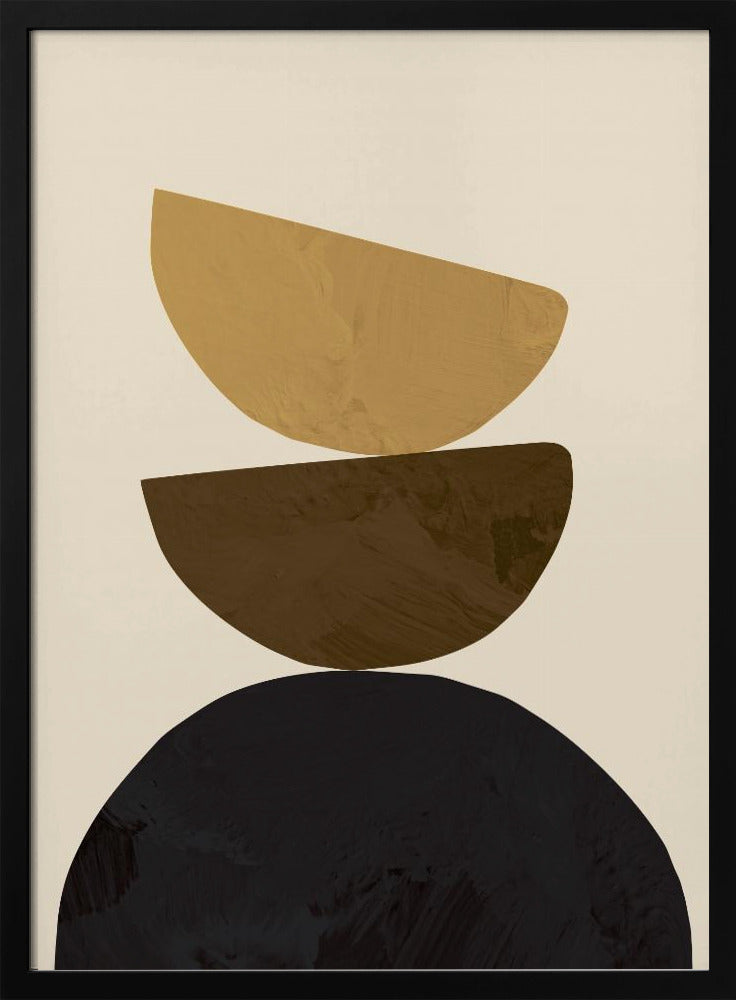 Geometrisches Gelb | Poster