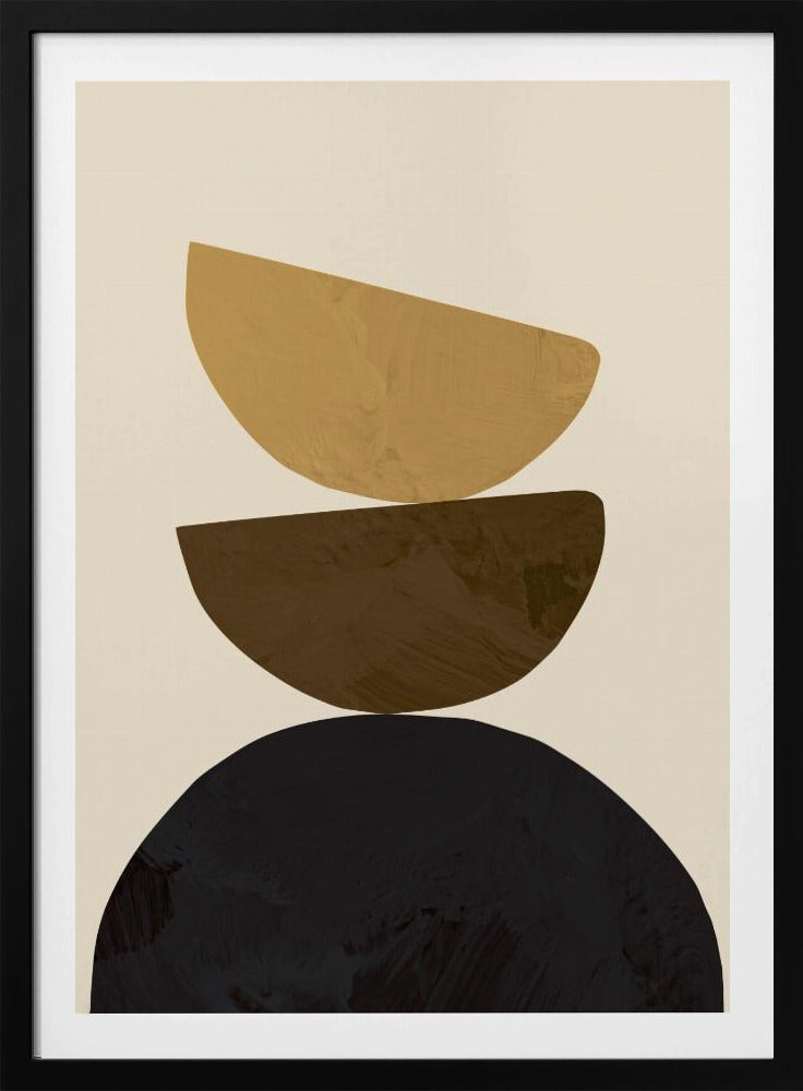 Geometrisches Gelb | Poster