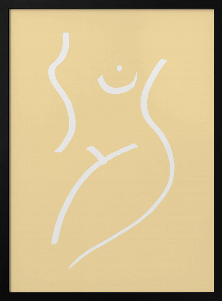 Nacktgelb | Poster