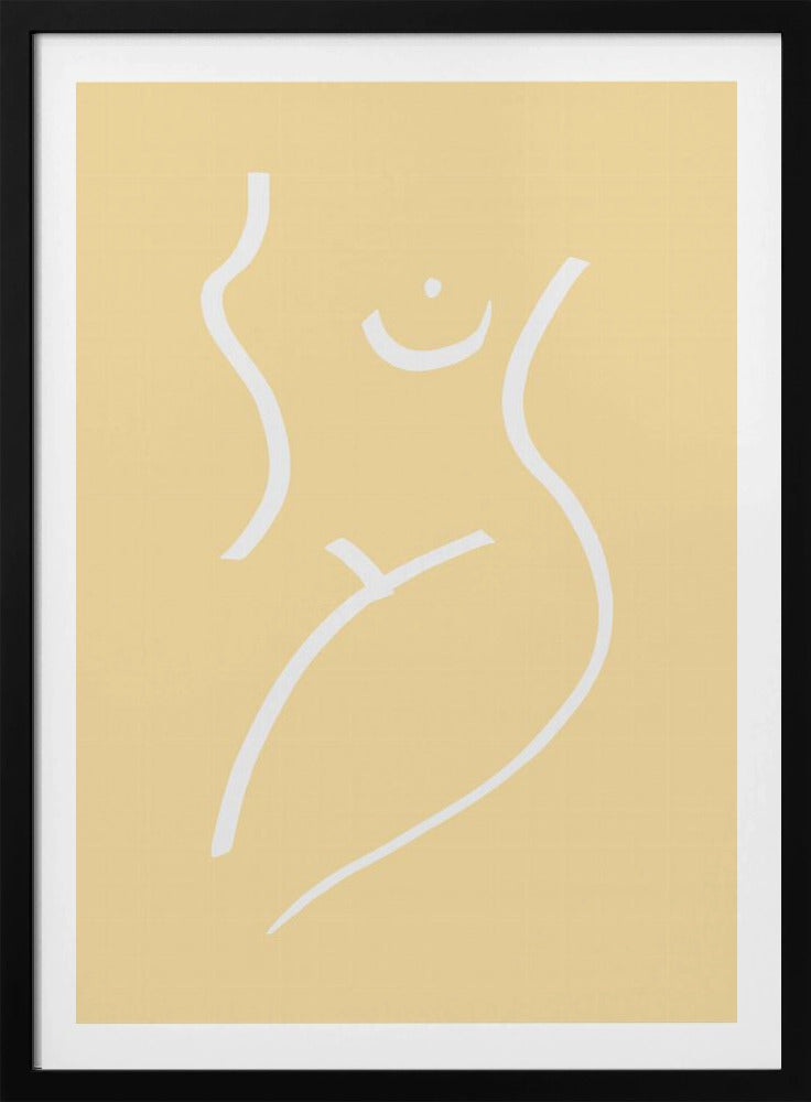 Nacktgelb | Poster