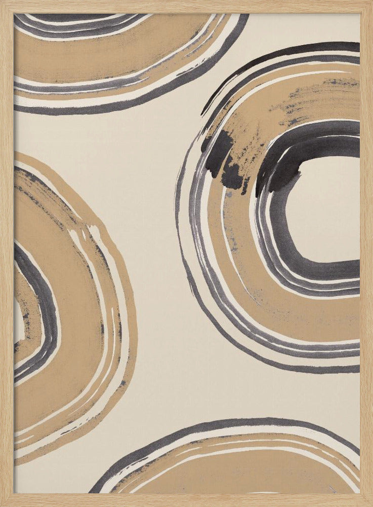 Abstrakte Kreise | Poster