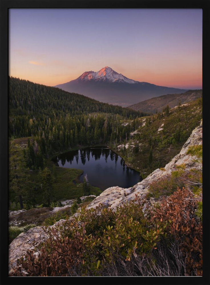 Heart Lake vertical | Poster