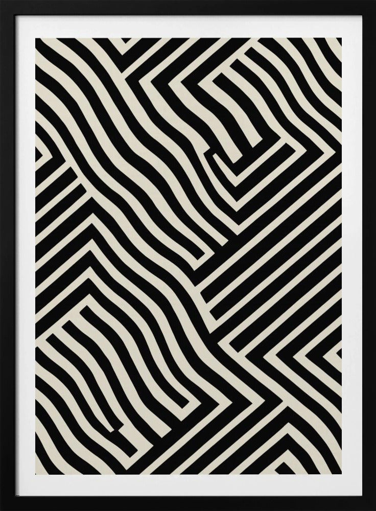 Zebra-Labyrinth | Poster