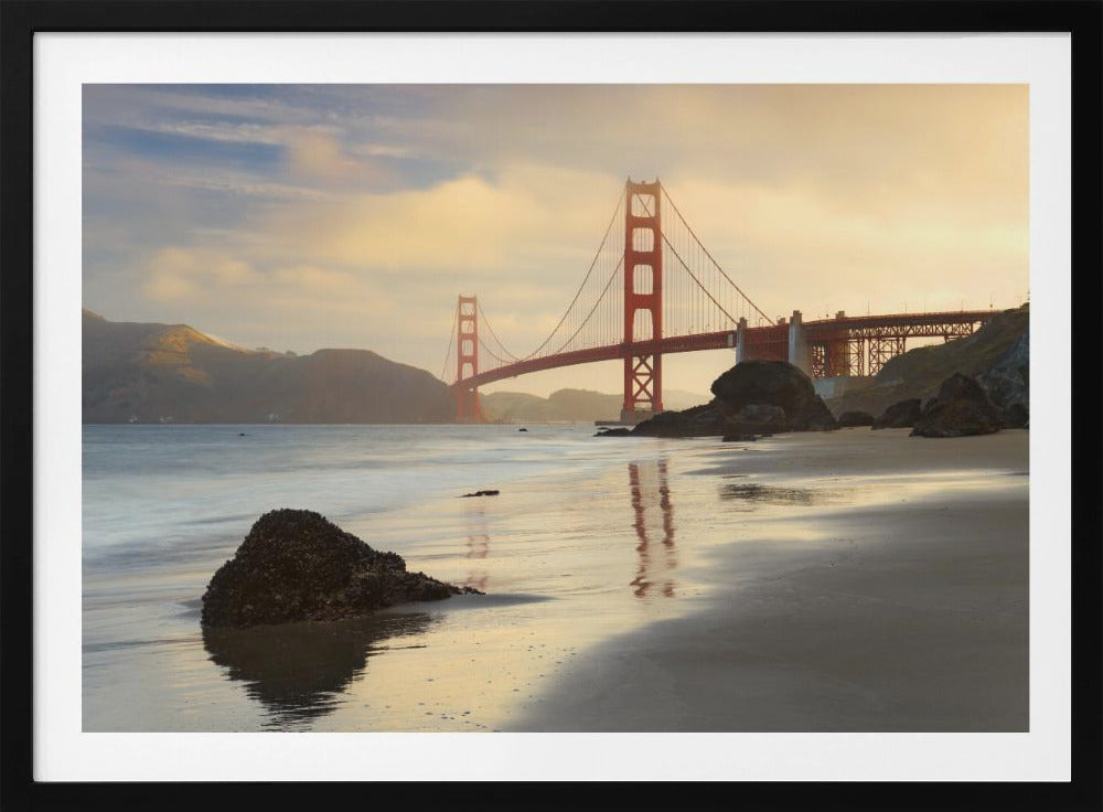 Golden Gate Morgen | Poster
