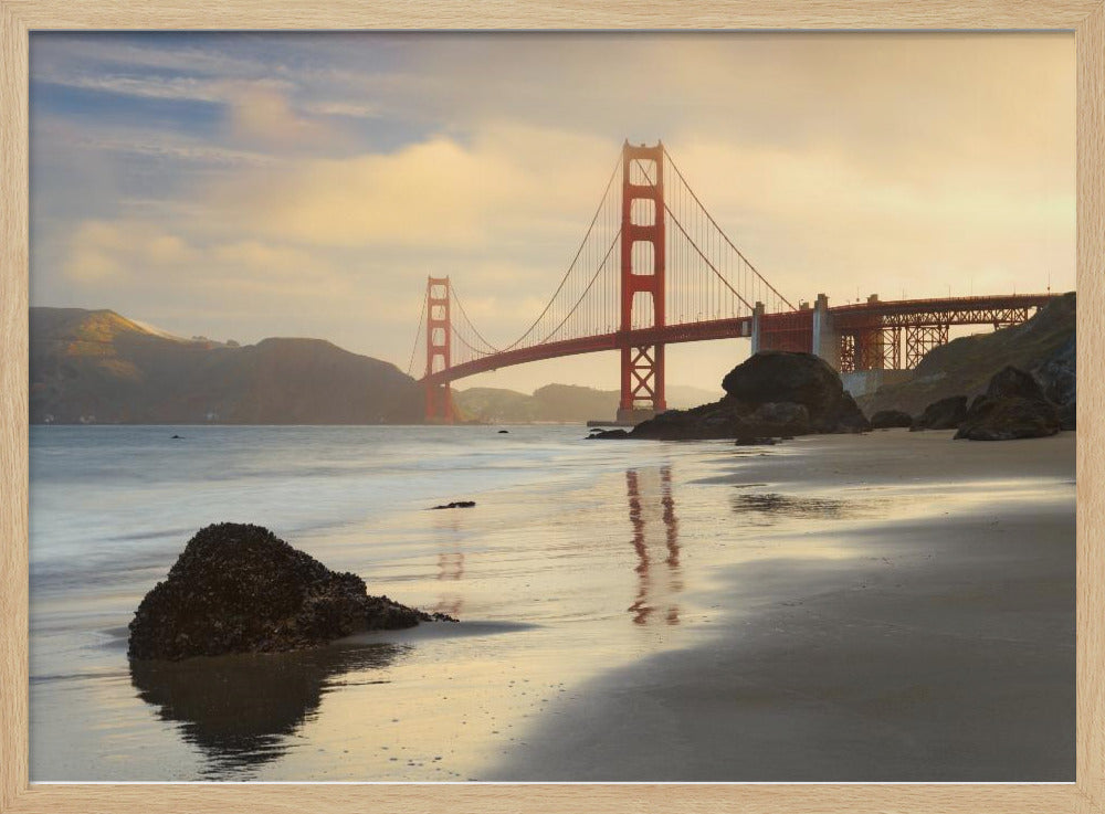 Golden Gate Morgen | Poster