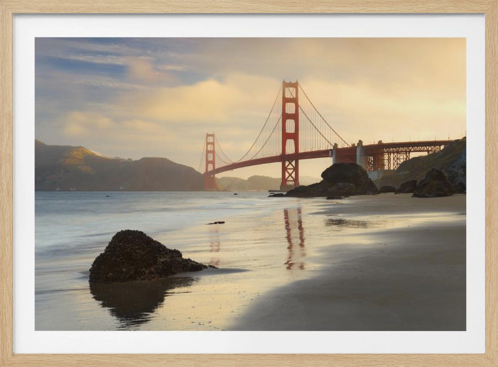 Golden Gate Morgen | Poster