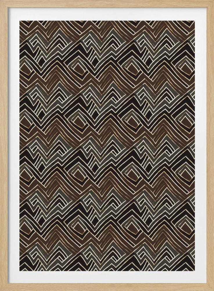 Zickzack-Labyrinth | Poster