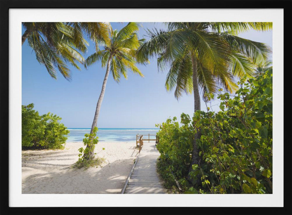Zum Strand | Poster