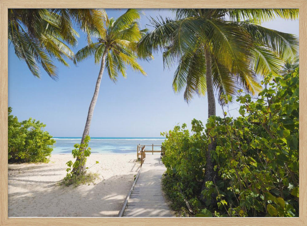 Zum Strand | Poster