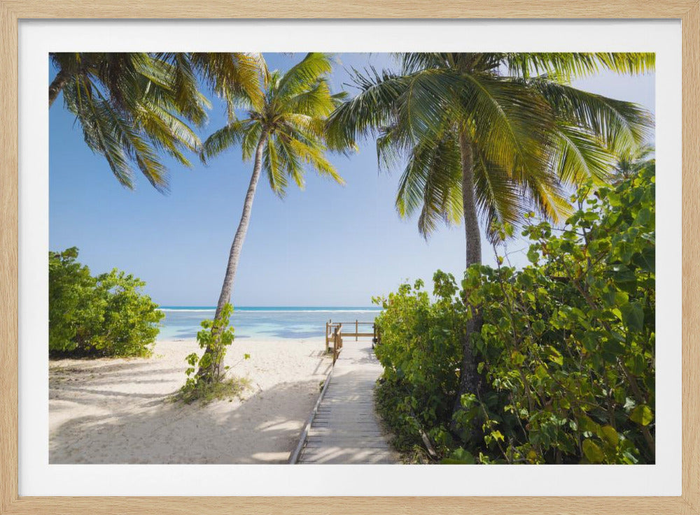 Zum Strand | Poster