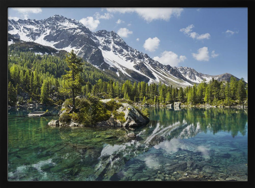Grüner Bergsee | Poster