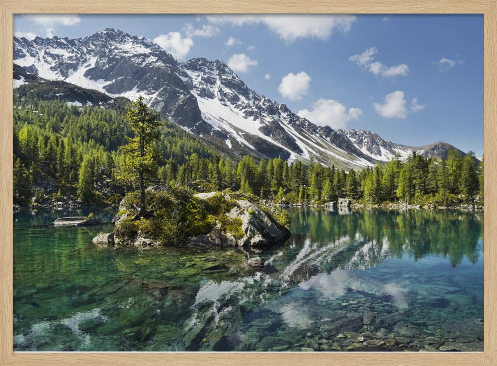 Grüner Bergsee | Poster