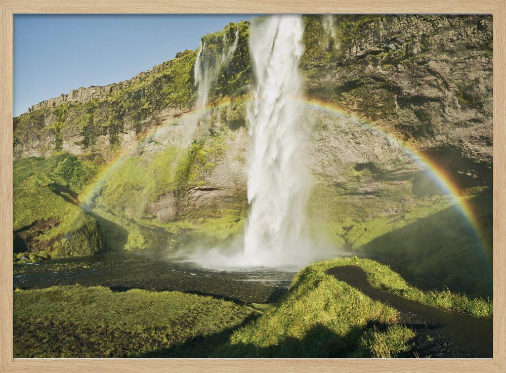 Regenbogen-Wasserfall | Poster