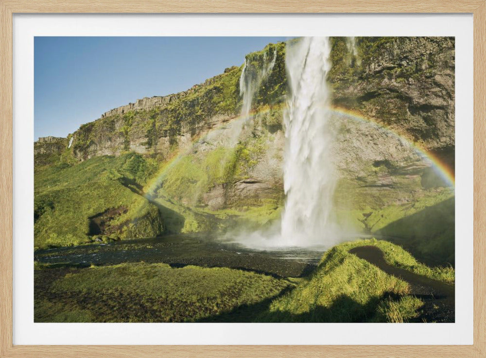 Regenbogen-Wasserfall | Poster