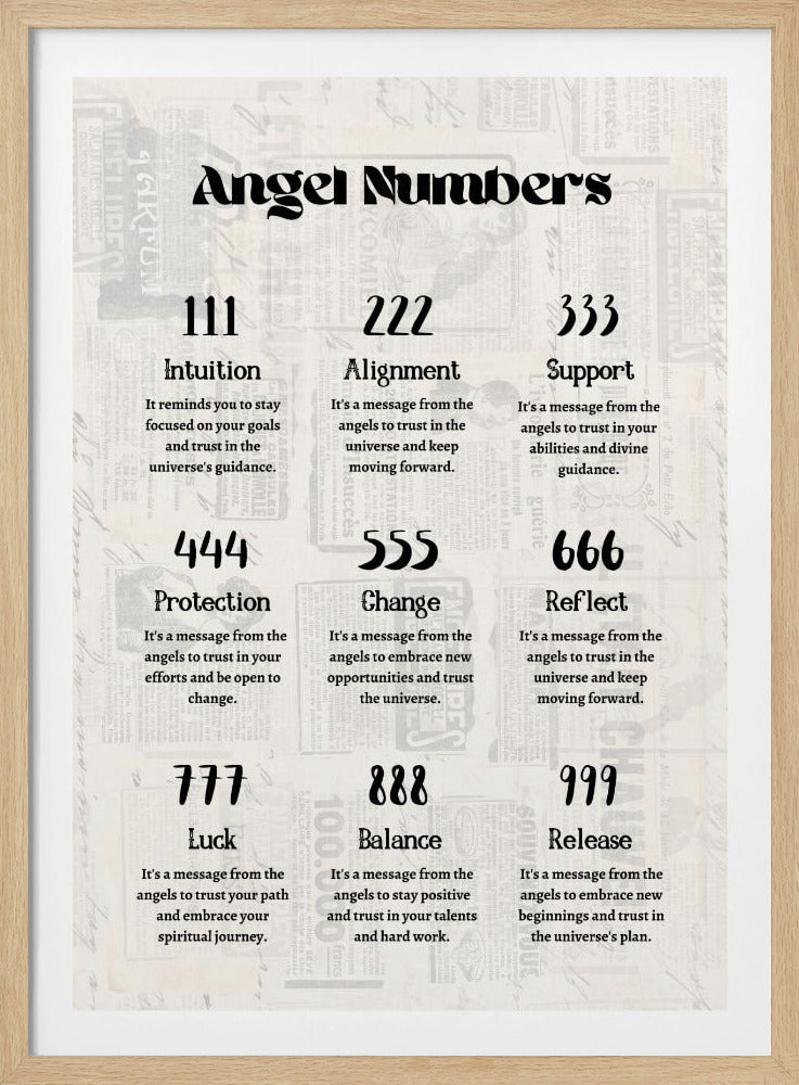 Engelszahlen | Poster