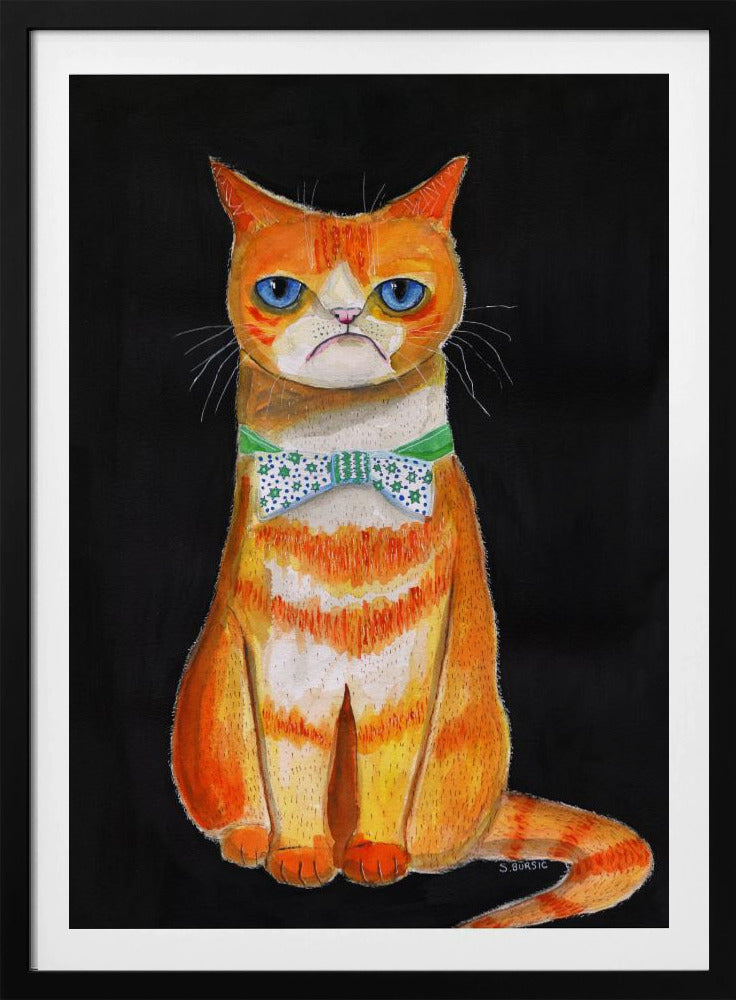 Sad Cat | Poster