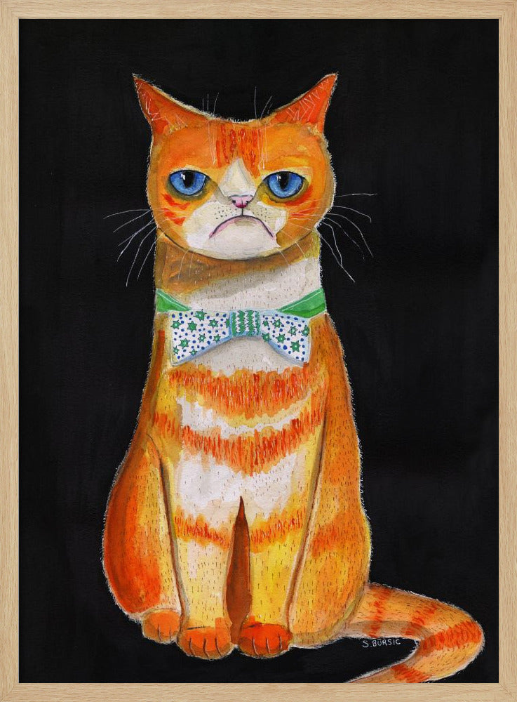 Sad Cat | Poster
