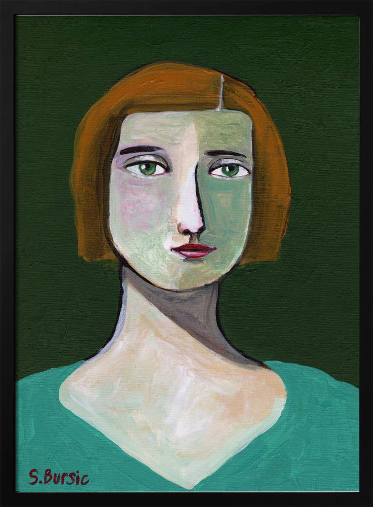 Grüne Dame | Poster