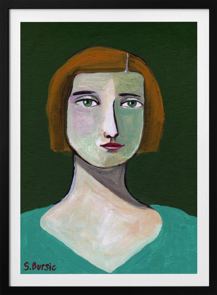 Grüne Dame | Poster