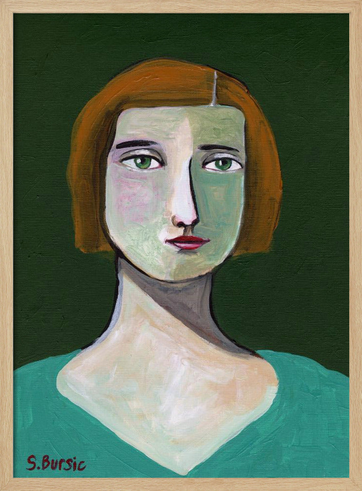 Grüne Dame | Poster