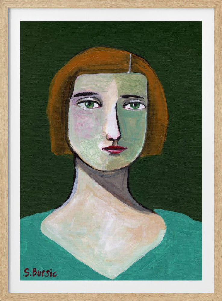 Grüne Dame | Poster