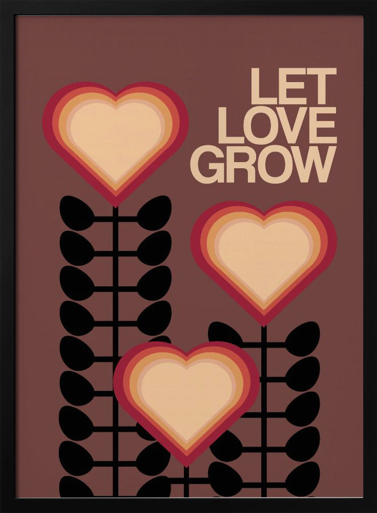 Lass die Liebe braun werden | Poster