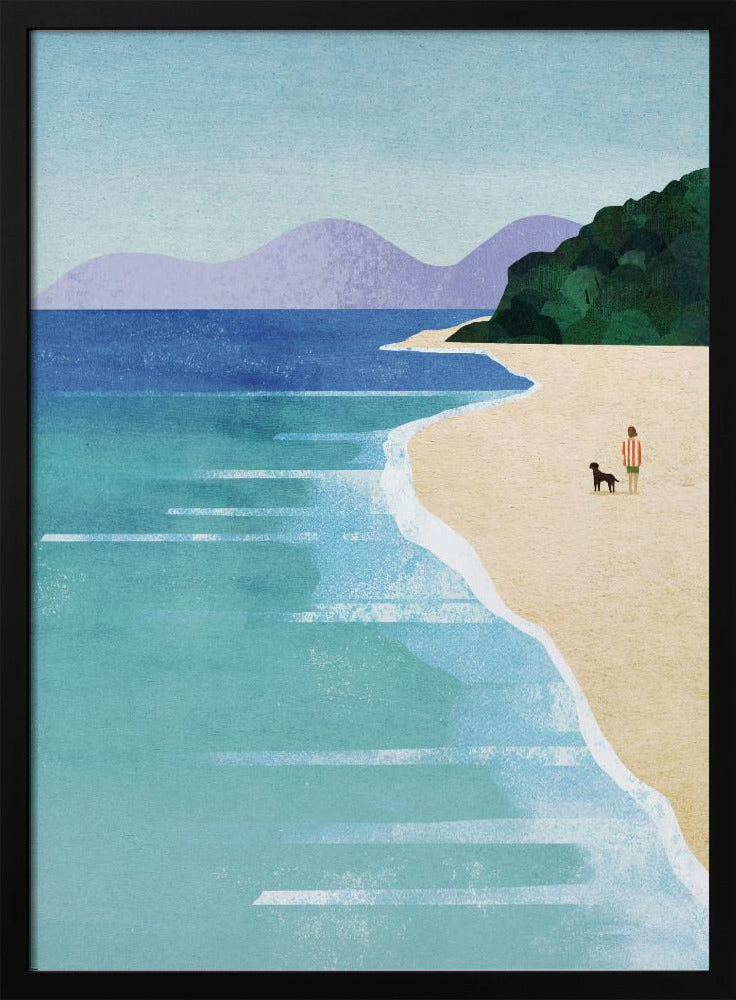 Strandmädchen iii | Poster