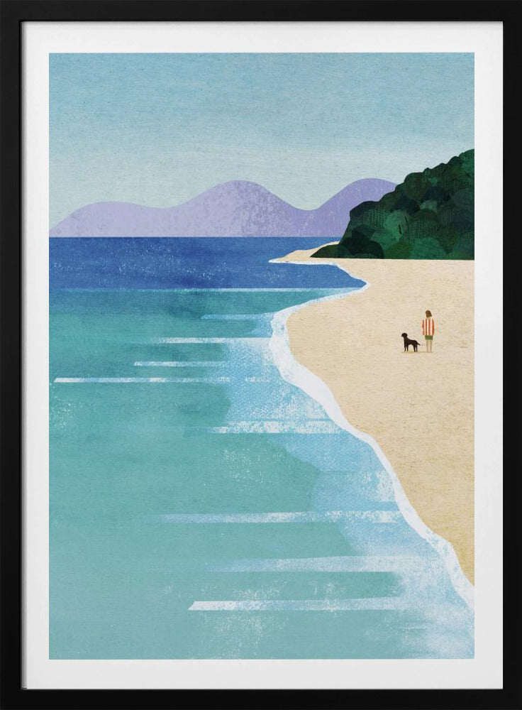 Strandmädchen iii | Poster