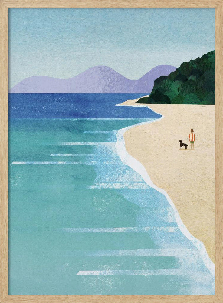 Strandmädchen iii | Poster