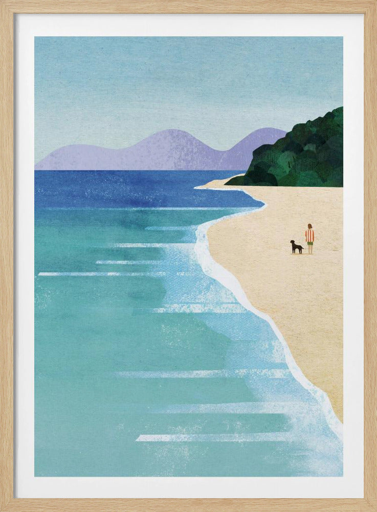 Strandmädchen iii | Poster