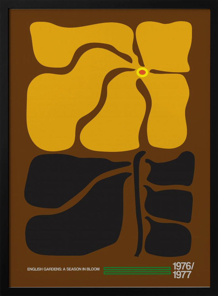 Englische Gärten Braun | Poster
