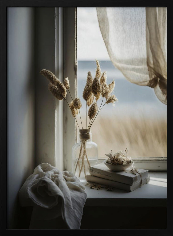 Ruhiger Fensterblick | Poster