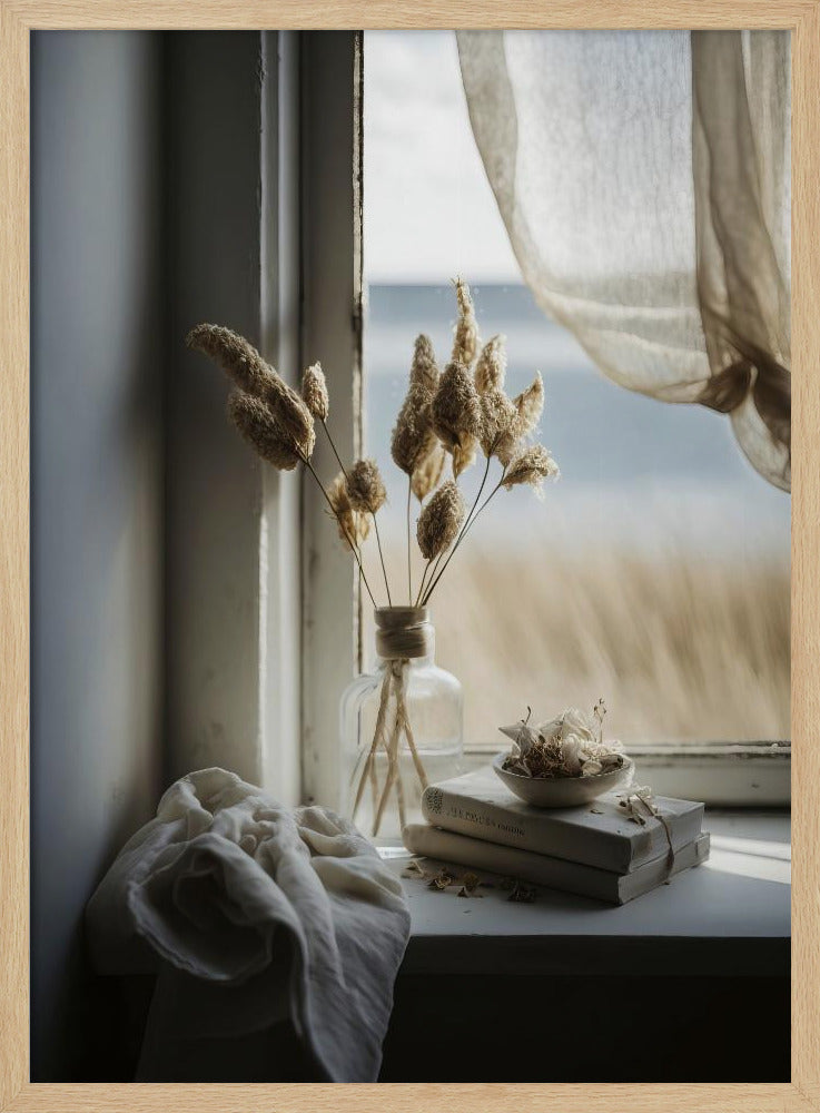Ruhiger Fensterblick | Poster