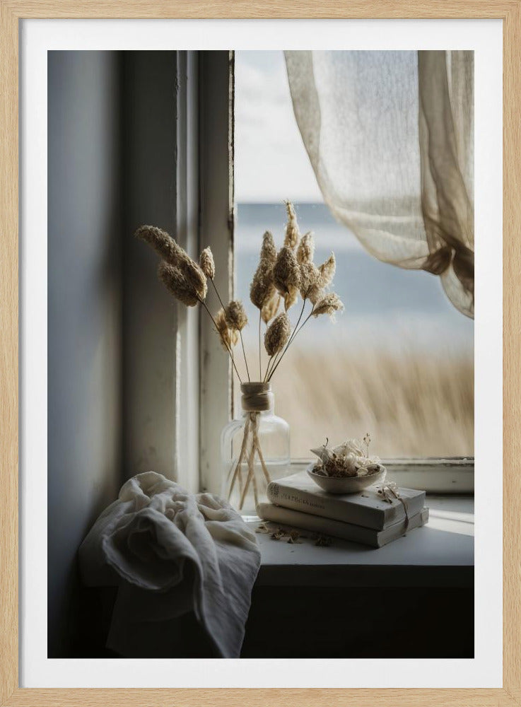 Ruhiger Fensterblick | Poster