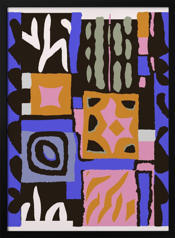 Bunte Geometrie | Poster