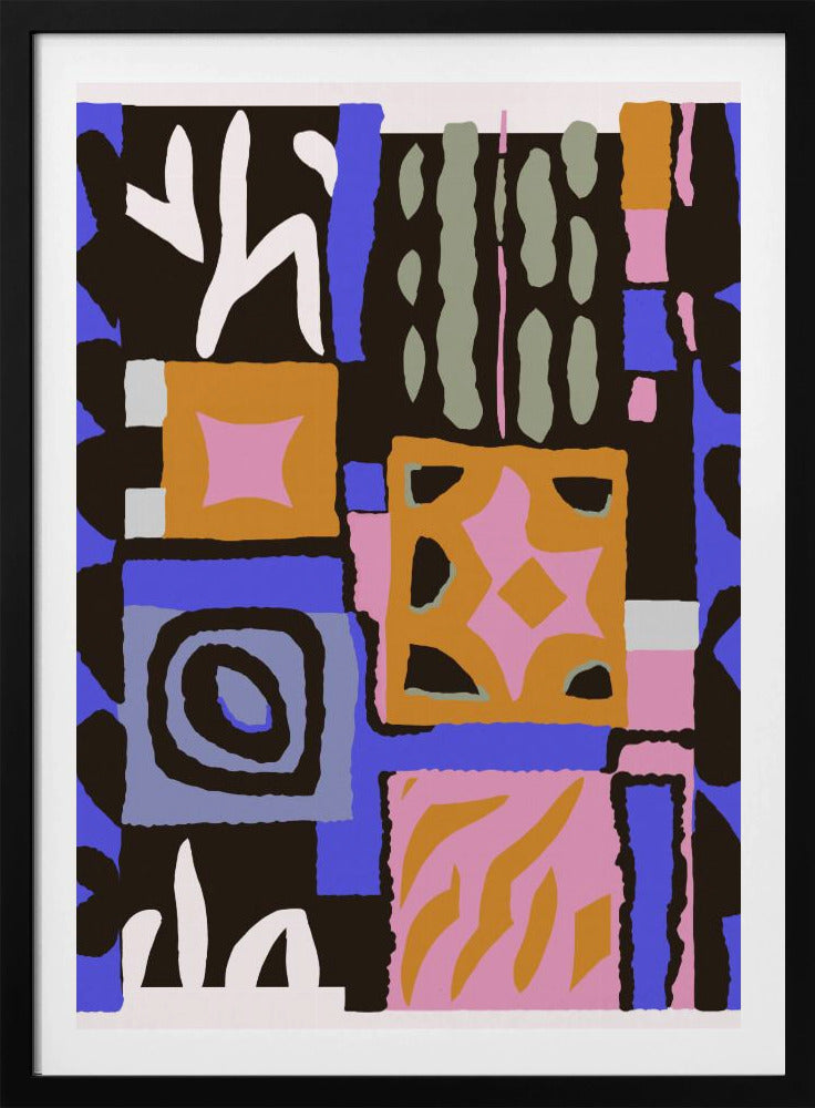 Bunte Geometrie | Poster