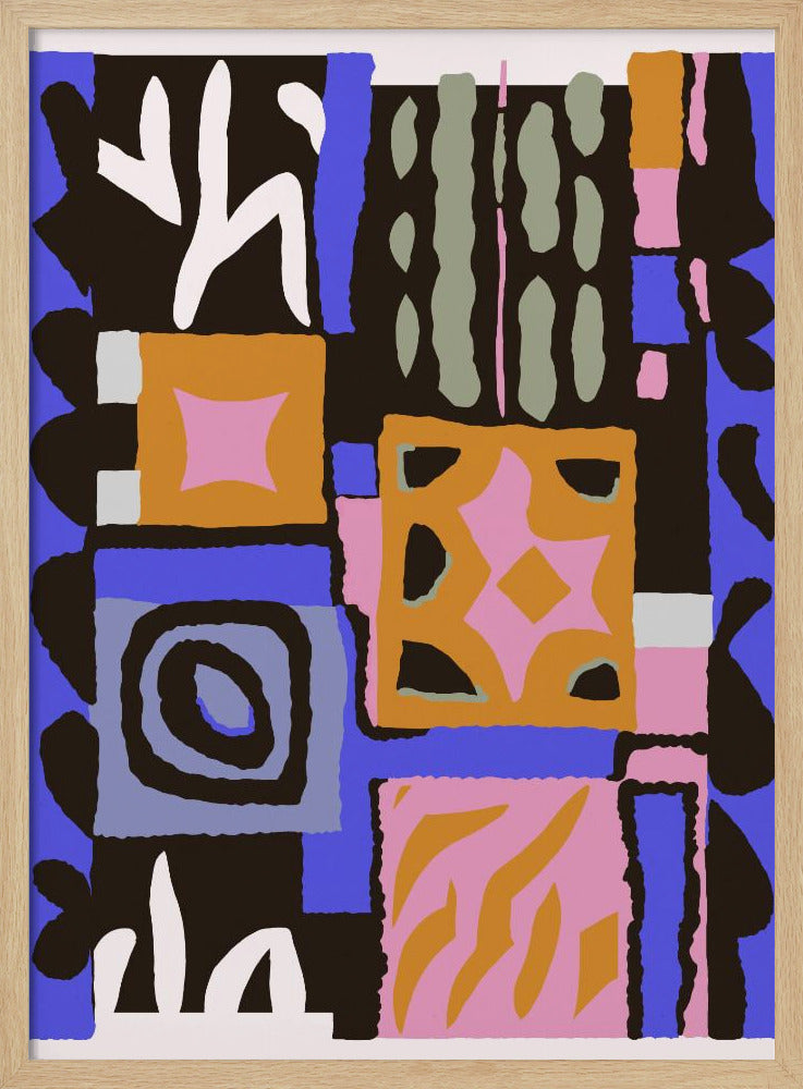 Bunte Geometrie | Poster