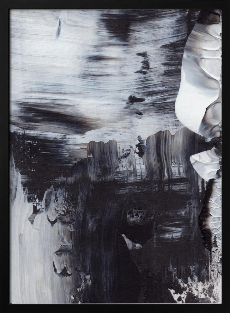 Monochromer Wirbel | Poster