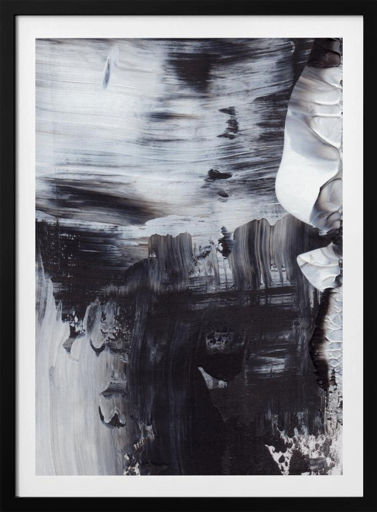 Monochromer Wirbel | Poster