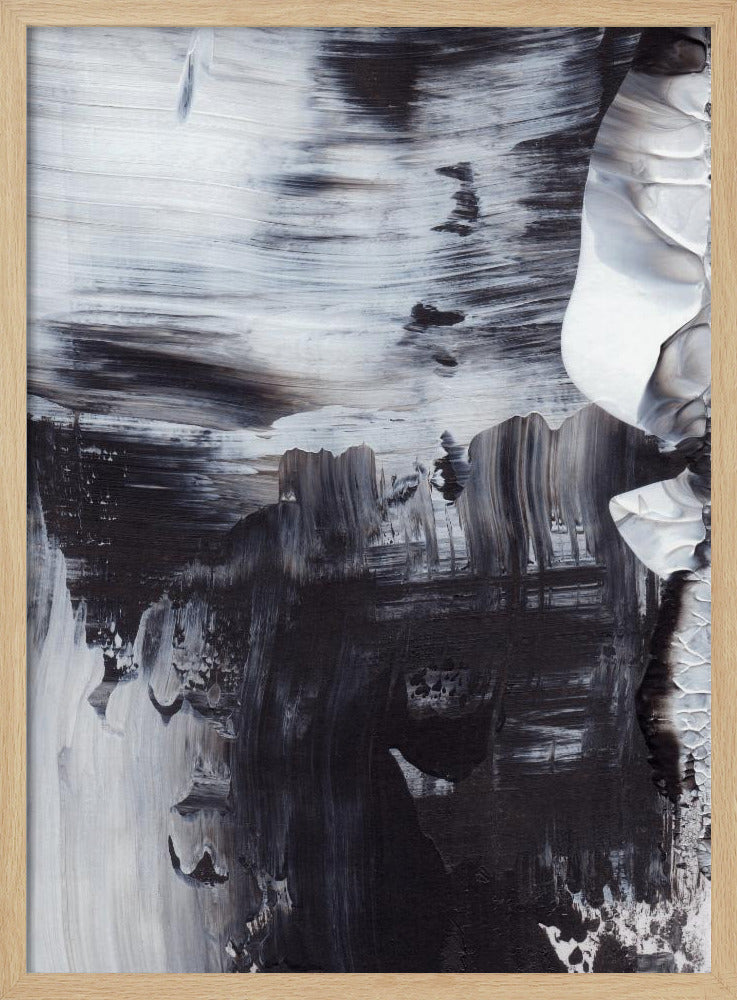 Monochromer Wirbel | Poster