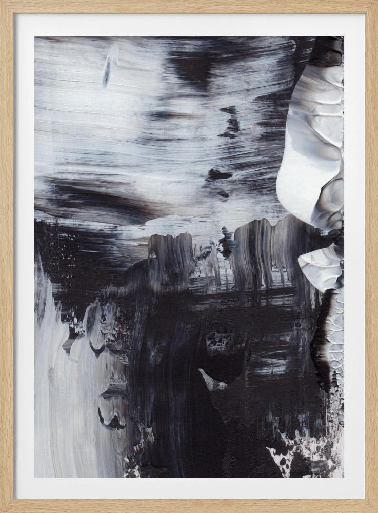 Monochromer Wirbel | Poster